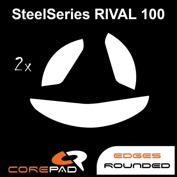 Corepad Skatez PRO 111 Patins Teflon - Souris Pieds SteelSeries Rival 100 / Rival 110
